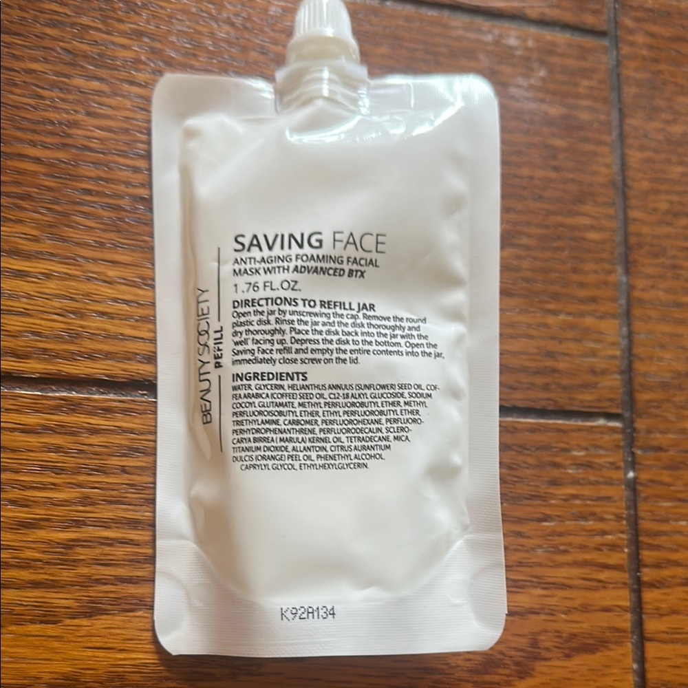 Saving Face Anti-Aging Foaming Facial Mask